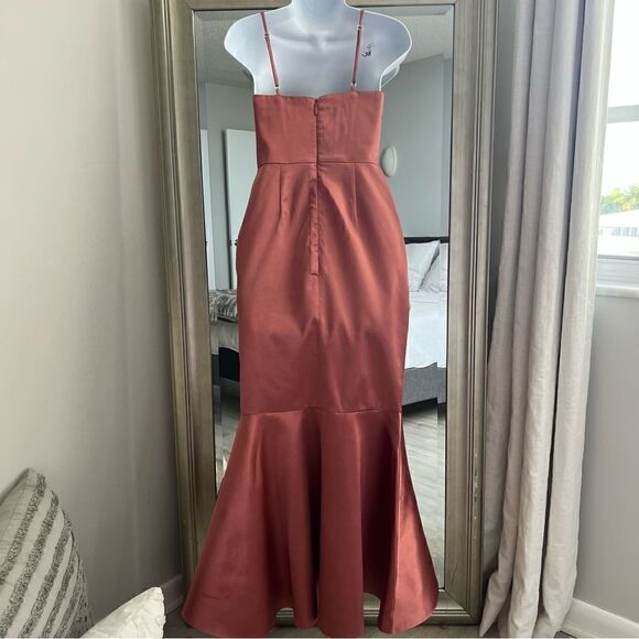 NBD Asymmetrical Mermaid Bridesmaid Midi Dress Size XS. - Picture 5 of 11